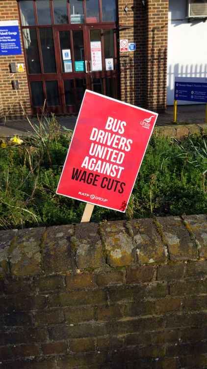 Placard from last month's action (picture: Jack Fifield)