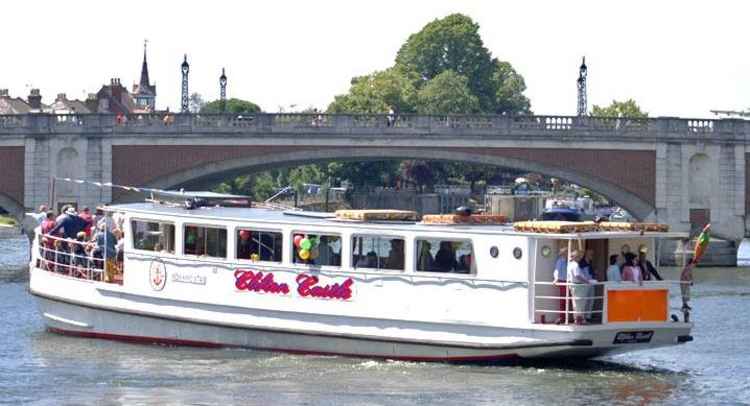 The large boat is a popular party venue in normal times
