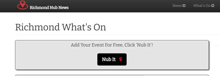 Upload your event via the NubIt Button