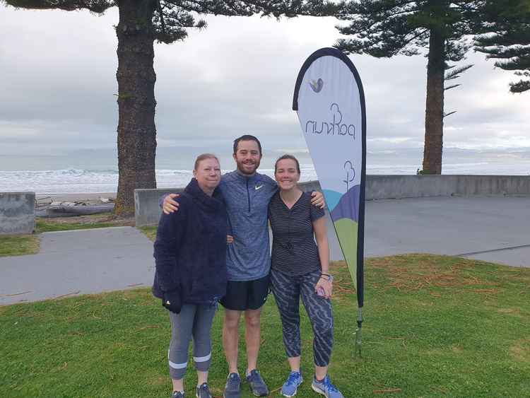Parkrun events are held all over the word - here is our editor Jess at one in New Zealand!