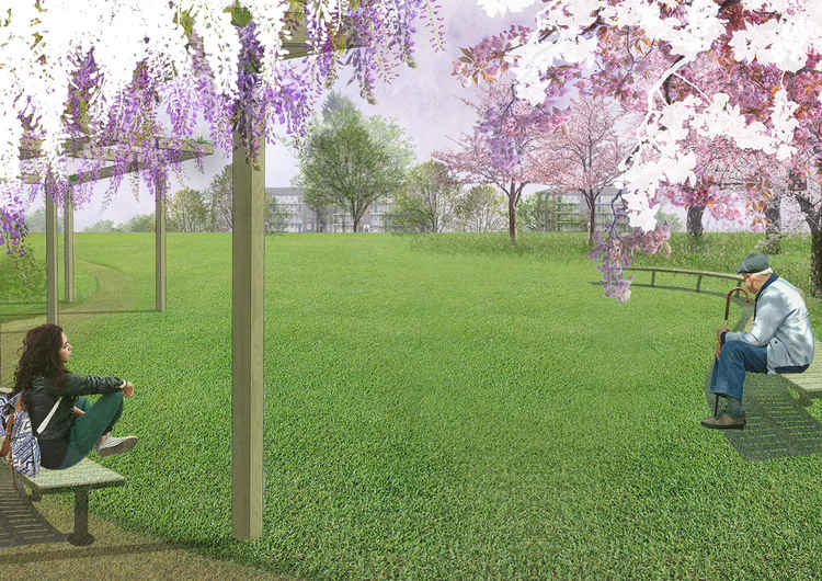 Artistic impression of the Vine Road Recreation Ground