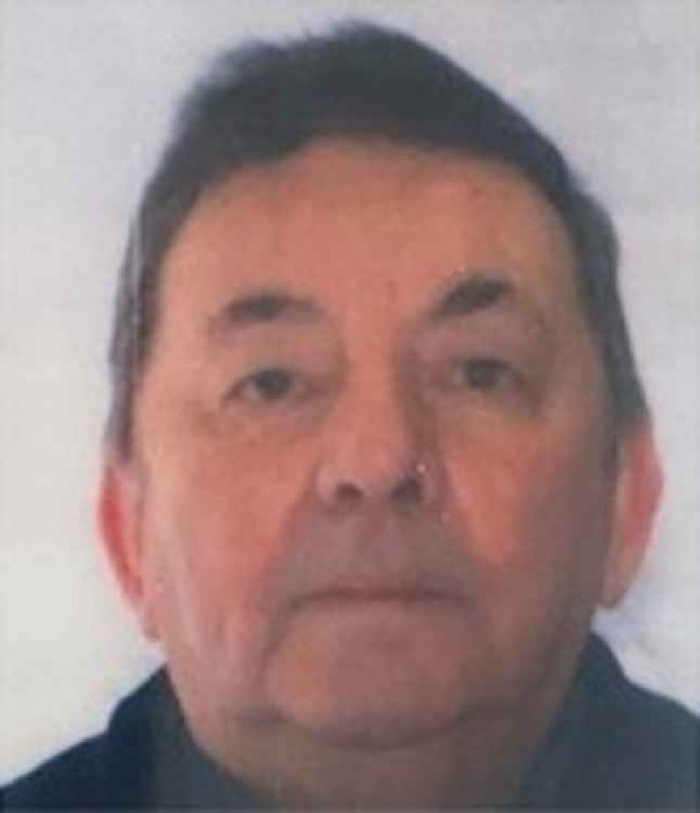 Donald Hare is missing from the Richmond and Sheen area