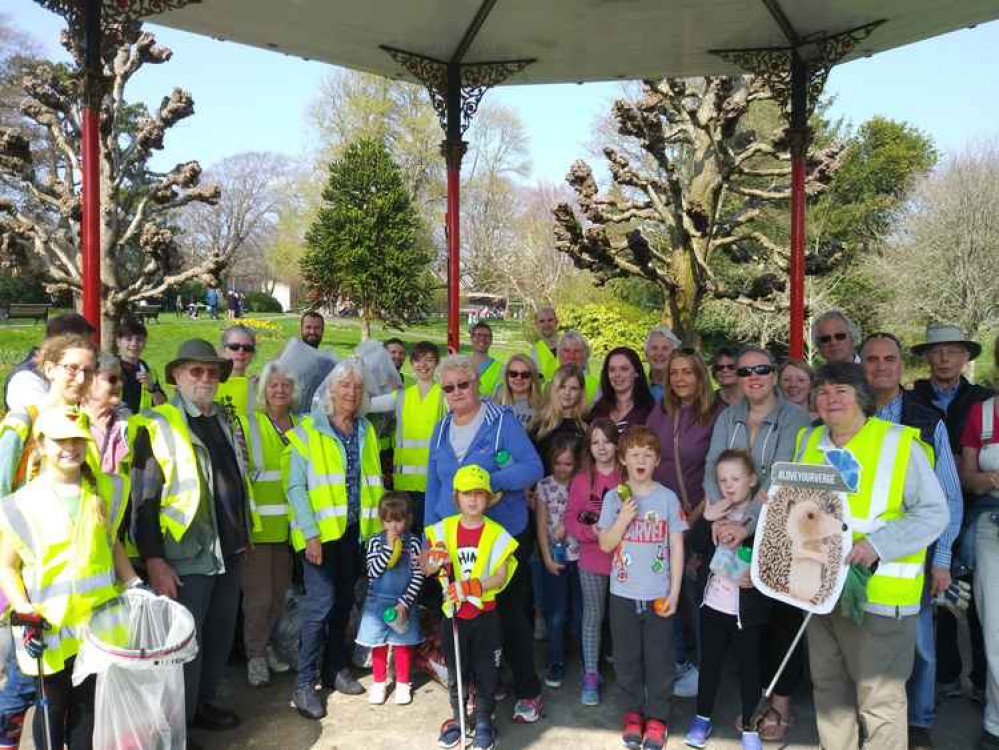 The 2019 Great British Spring Clean event in Dorchester
