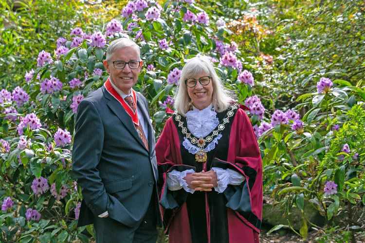 Cllr. Suzette Nicholson and her husband John