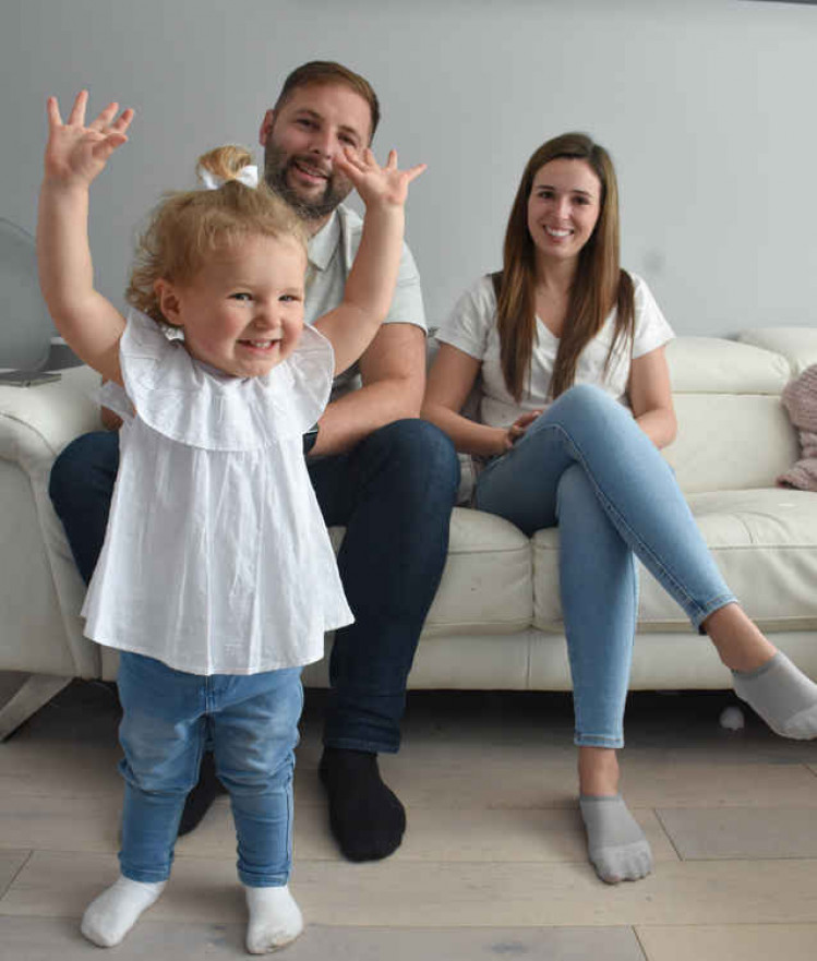 Greg, Sasha and daughter Savannah (All images by Jessica Broadbent, Nub News)