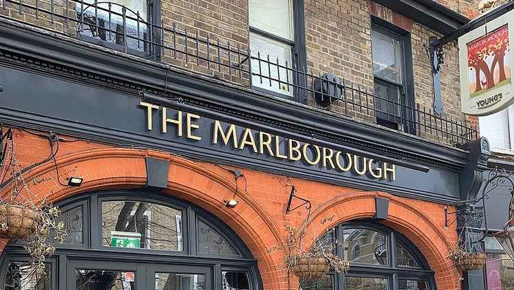 The Marlborough's outdoor space has been named among West London's top beer gardens (Image: RobThinks)