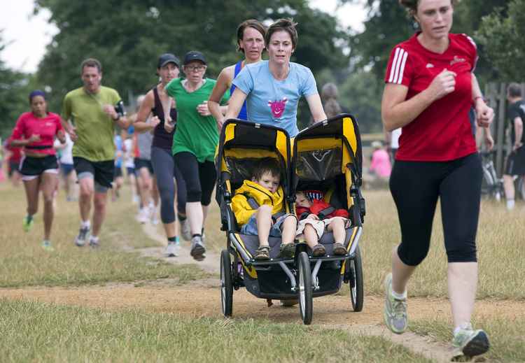 The community aspects of Parkrun contribute to it's popularity. Credit: Parkrun.