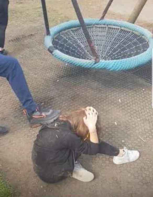 A young girl is the victim of an attack in Twickenham (Credit: Anonymous)