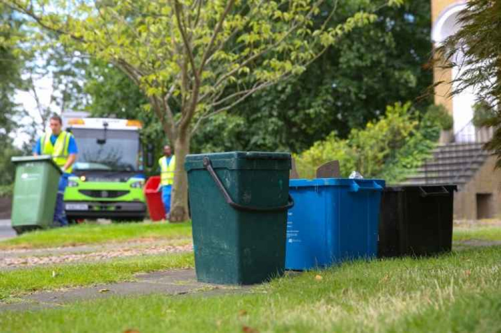 Bin collections in Richmond Borough were disrupted today (Image: Richmond council)