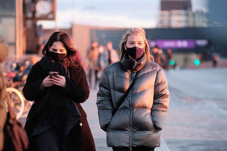 Face masks have become everyday items and TfL will continue to enforce them on London transport (Image: Kristoffer Trolle)