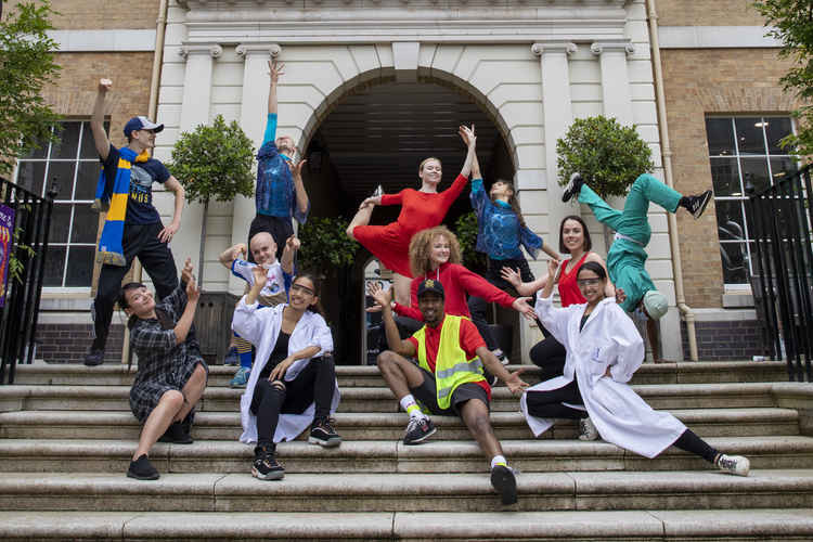 Professional Dancers from Combination Dance and guests from Rambert School (Images: Scott David Photography)