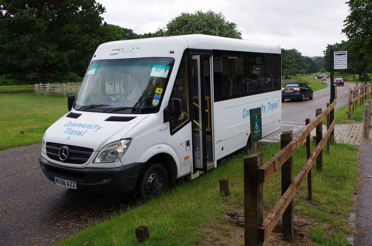 The minibus returns this week! (Image: Friends of Richmond Park)