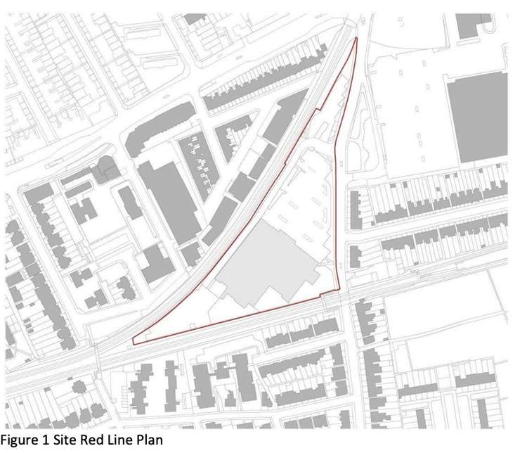 The planning proposal (Image: data.london.gov.uk/)