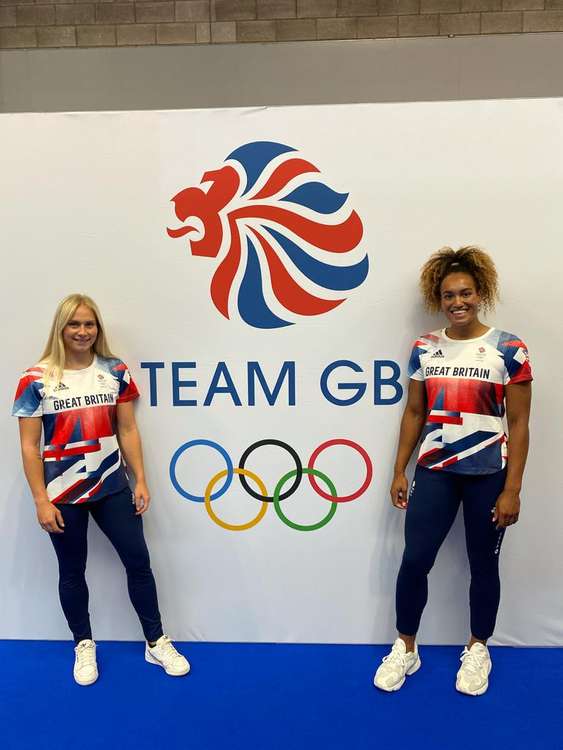 Emma Uren and Celia Quansah – Credit Team GB.