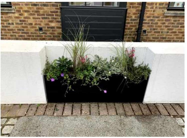 The planters (Image: Richmond Council)