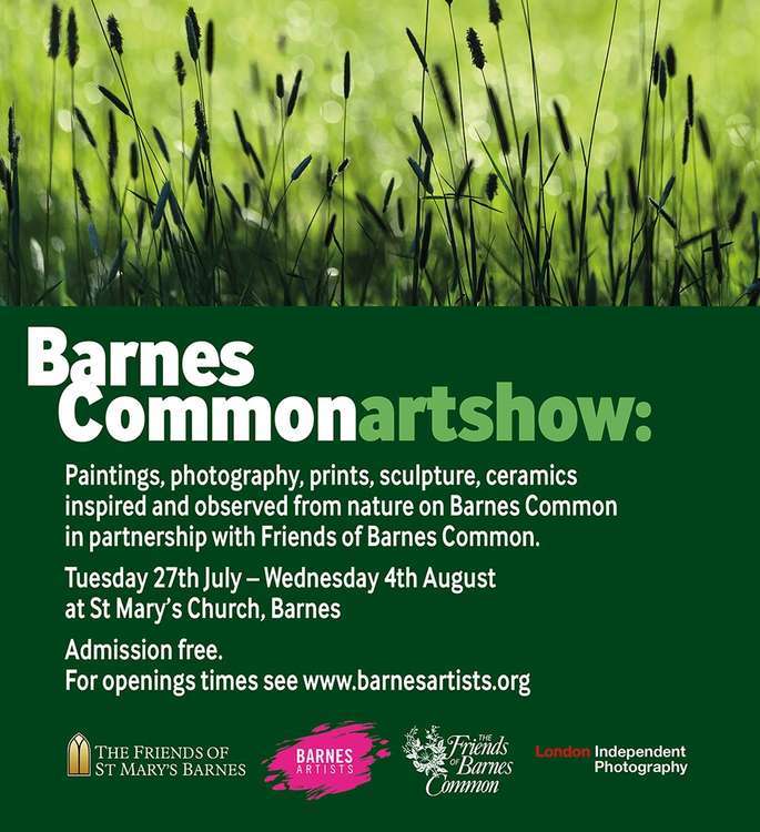 More event details (Image: Barnes Common Art Show)