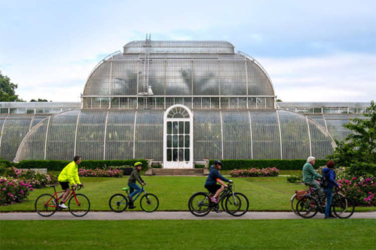 Kew Gardens is opening up to cyclists (Image: Kew Gardens)