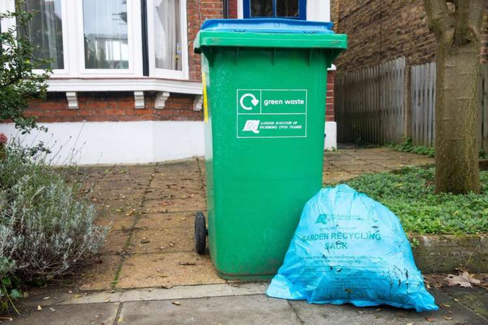 Garden Waste is being collected again this week (Image: Richmond Council)