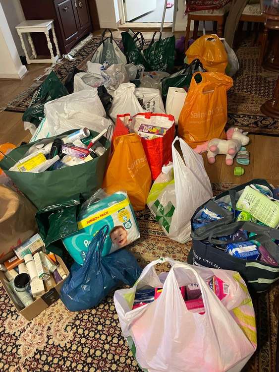 The donations came pouring in. Credit: Jan Hakimi