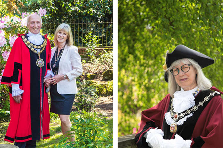 The Mayor of Richmond, Councillor Geoff Acton, and the Deputy Mayor, Councillor Suzette Nicholson. Credit: Richmond Borough Council.