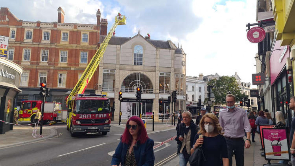 The incident caused disruption across Richmond. Credit: Sam Petherick.