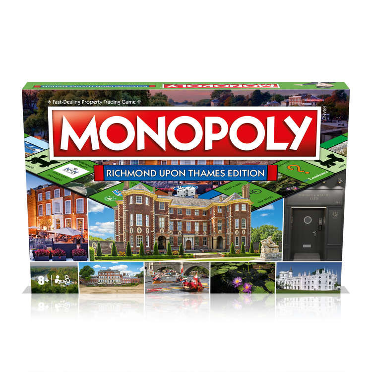 The Richmond Monopoly edition features notable landmarks and organisation from across the borough.