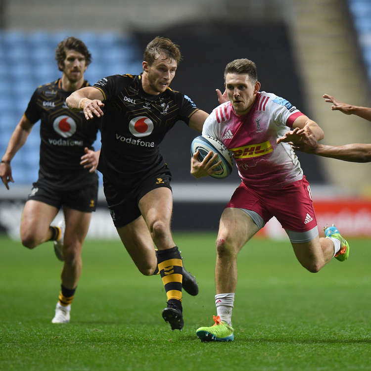 It was a tense game on the day. Credit: JMP/Juan Gasparini for @harlequins.