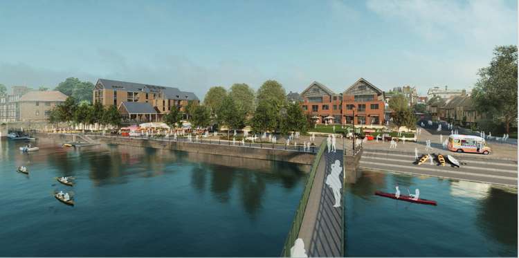 The proposed redevelopment. Credit: Richmond Borough Council.