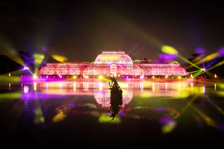 A spectacular light show. Credit: ©RBG Kew.