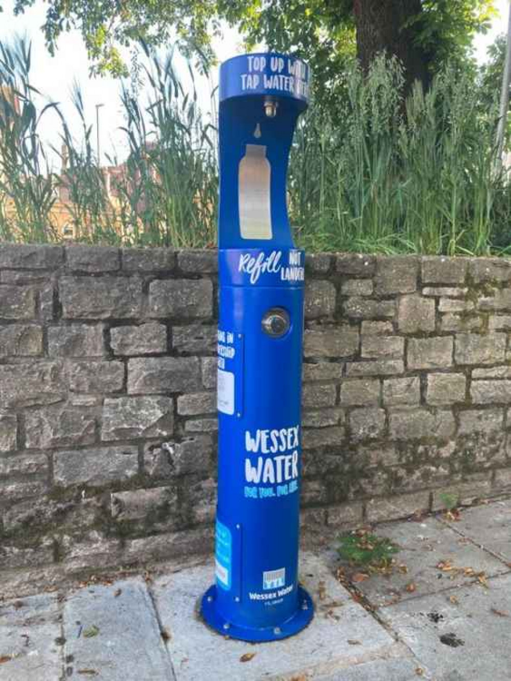 The water refill point Picture: Dorchester Town Council