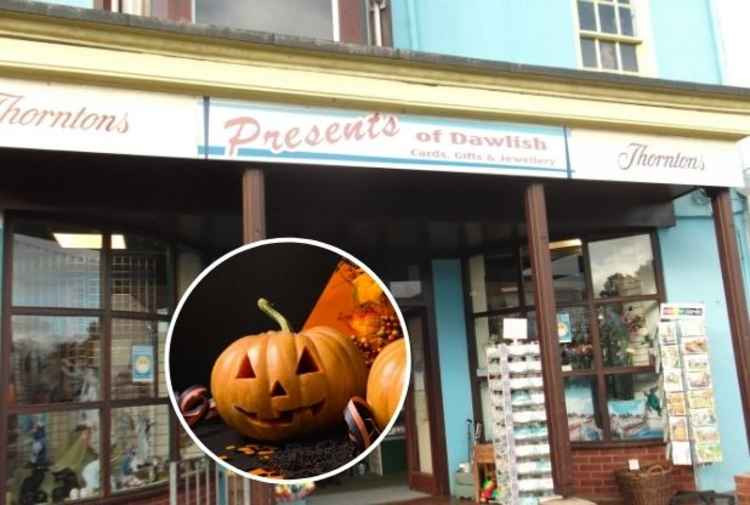 Presents of Dawlish, organisers and providers of entry forms for the pumpkin trail