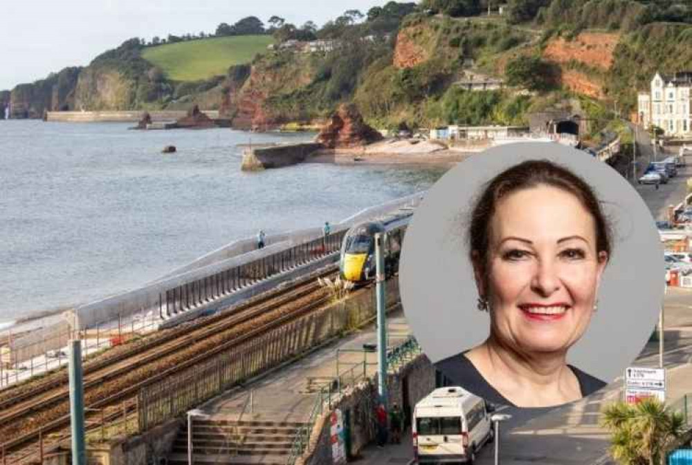 Local MP Anne Marie Morris. Picture: Dawlish Beach Cams and Richard Townshend Photography