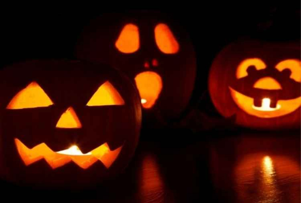 Pumpkin lanterns. Carve your own and put it on display - and make pumpkin pie with the scooped-out fruit