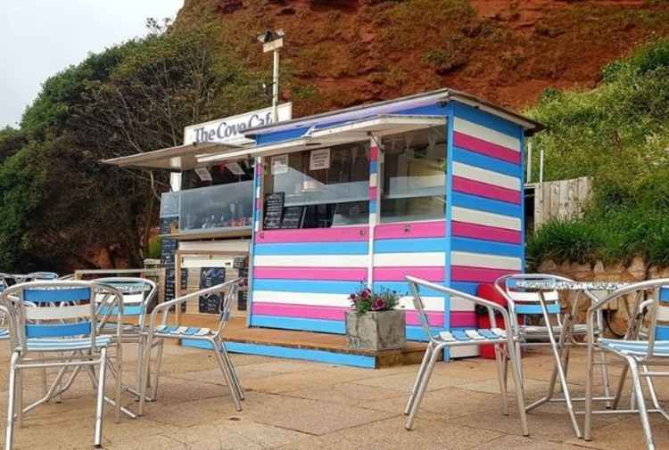 The much-loved Cove Cafe at Coryton Cove. Picture by The Cove Cafe