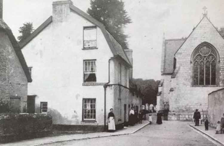 The other cottage that once occupied the site