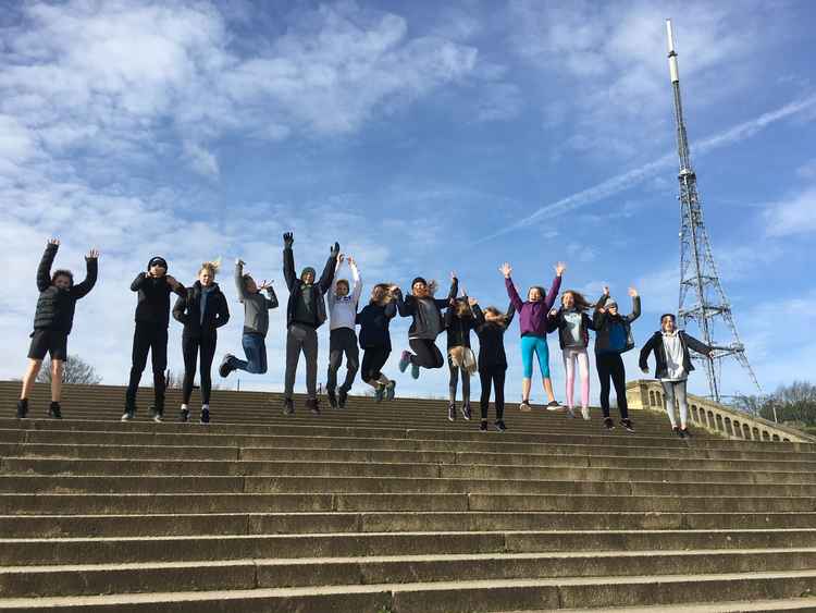 Members of Dawlish Swimming Club, which has launched a crowdfunding campaign to help it survive. Picture: Dawlish Swimming Club