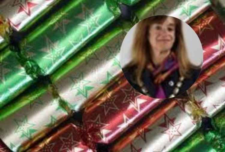 Dawlish's Mayor Alison Foden wants to spread some festive cheer