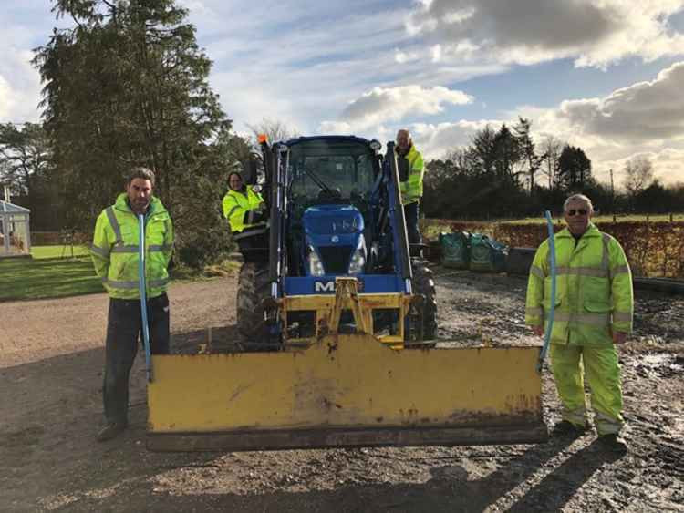 One of Devon's teams of Snow Wardens