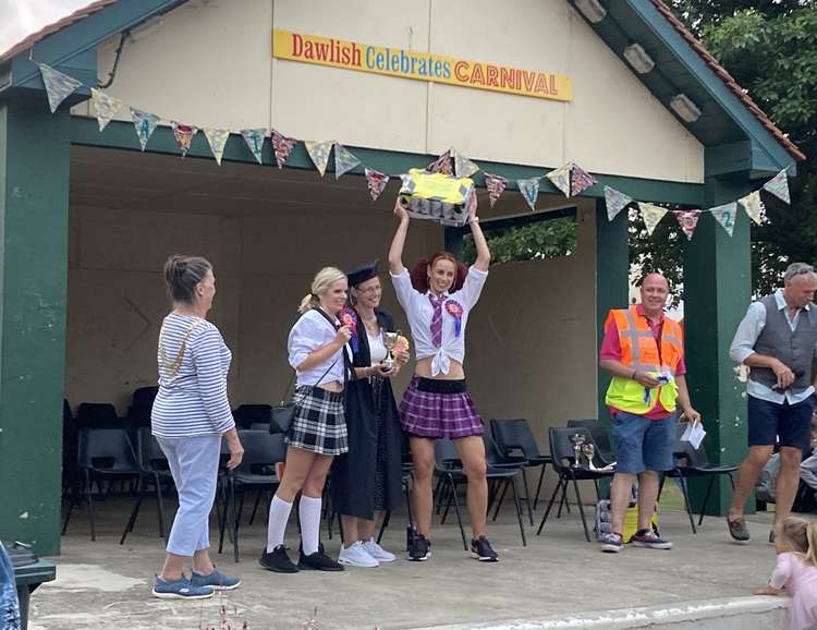 The Education Heroes were the fastest ladies' team