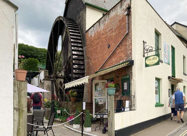 The Old Mill Tea Room can be found on Brunswick Place, Dawlish.