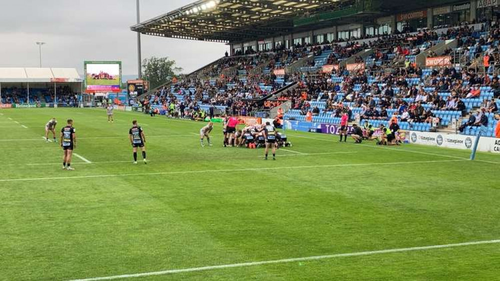 File Photo: Exeter Chiefs vs Sale Sharks on 12 June 2021. Nub News/ Will Goddard