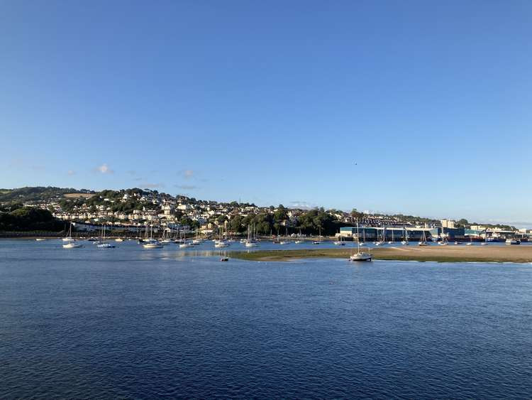 File Photo: Looking towards Teignmouth from Shaldon Bridge on 12 August 2021. Nub News/ Will Goddard