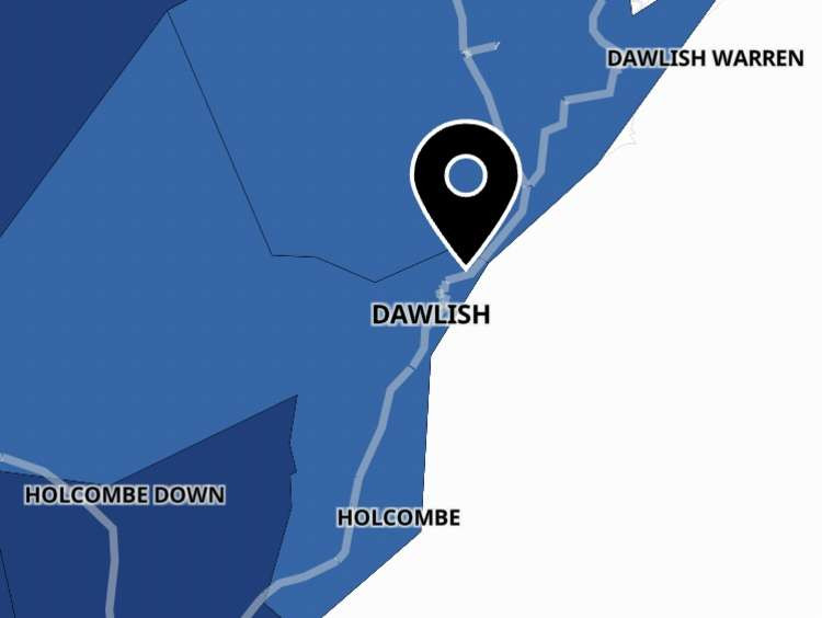 Dawlish coronavirus map