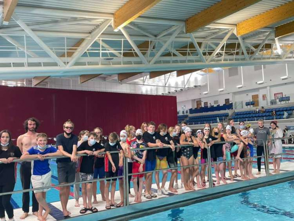 Dawlish Swimming Club at the first round of the National Arena Swimming League