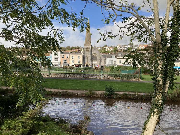 Dawlish Water, and looking towards the Strand (Nub News, Will Goddard)