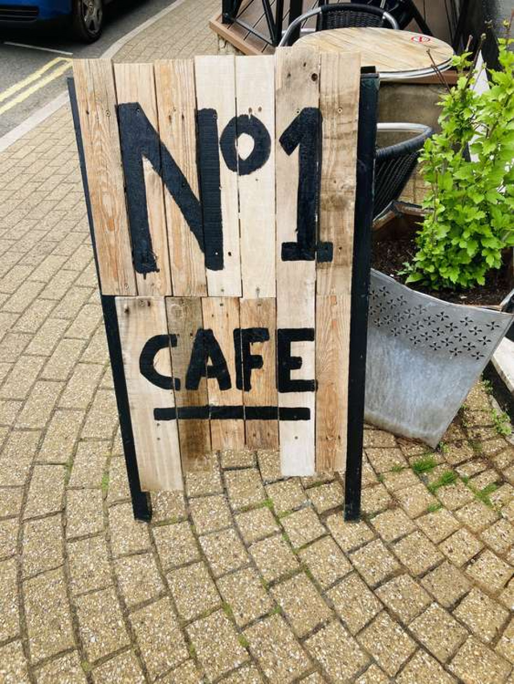 No. 1 Cafe is located on Queen Street, Dawlish