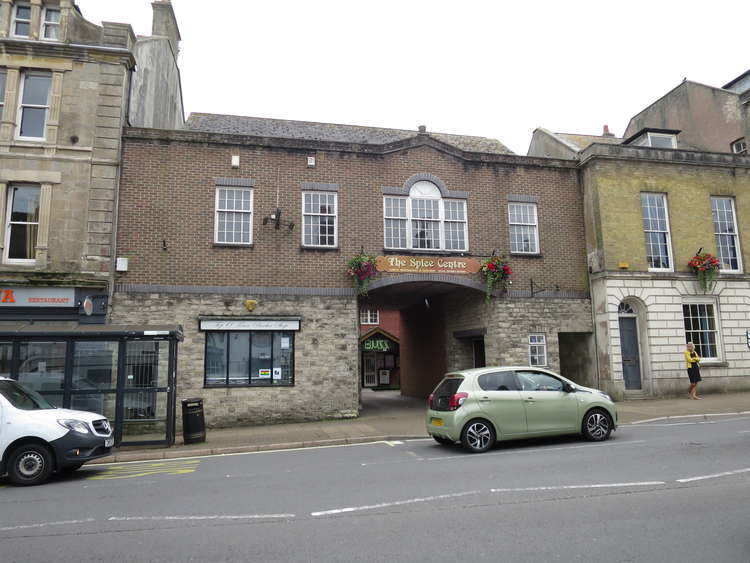 The building from High West Street
