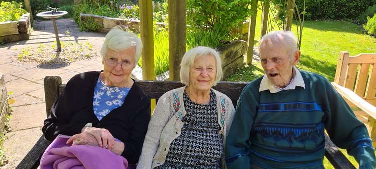 Residents enjoy summer at Dorchester's Cheriton Care Home