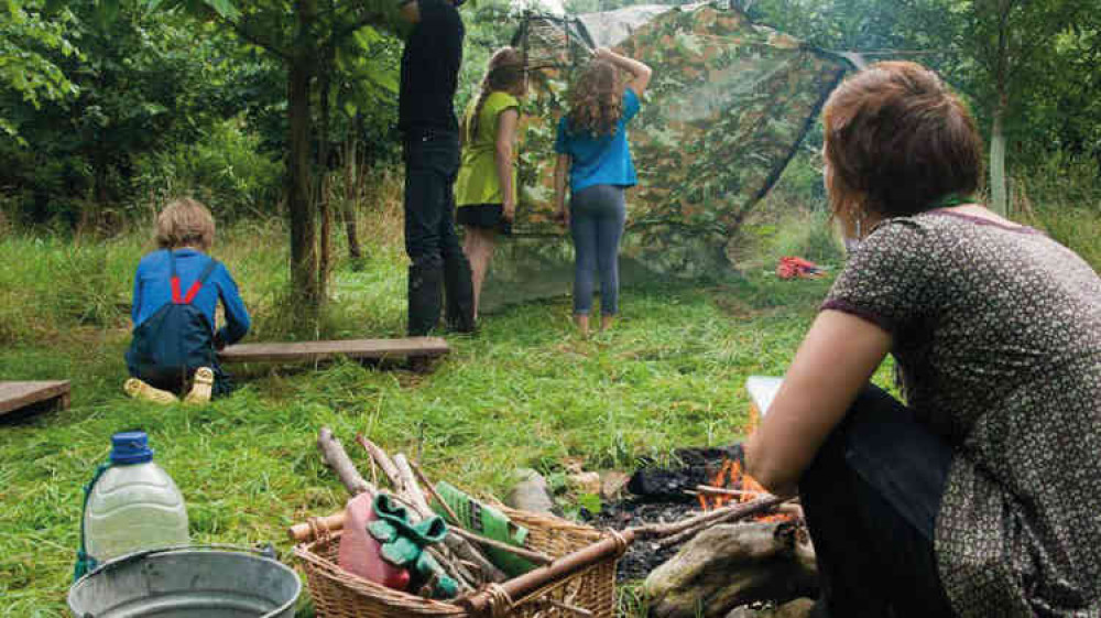 Shared Earth Learning Forest School at Vallis Veg