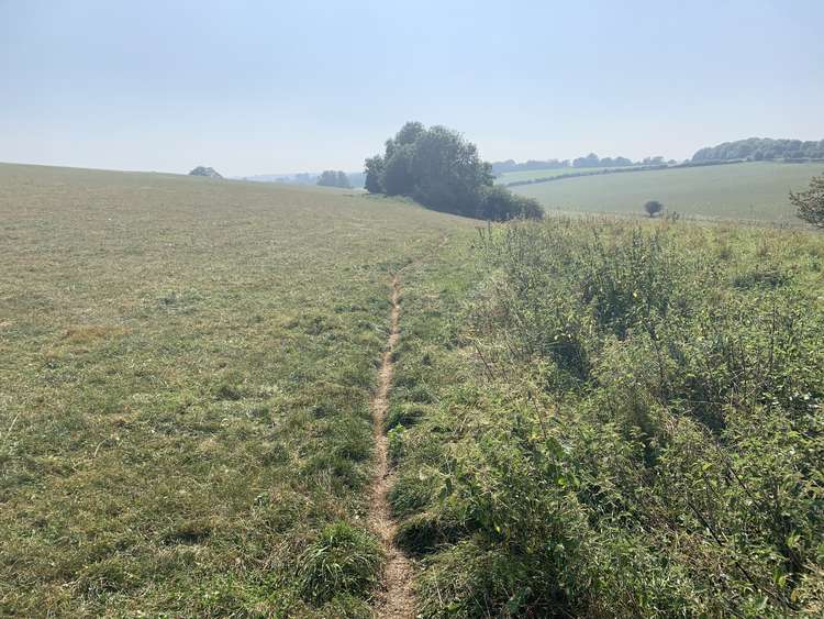 Follow the little path to a gate in the right-hand corner of the field